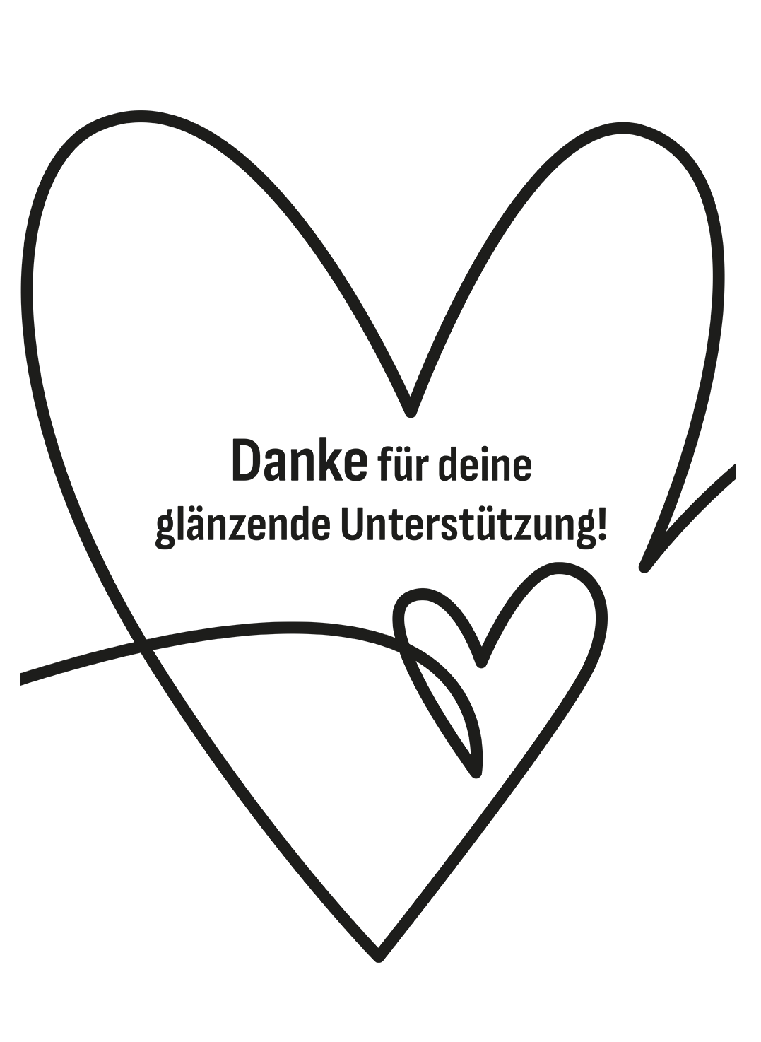 proWIN KRISTALL - Danke Herz