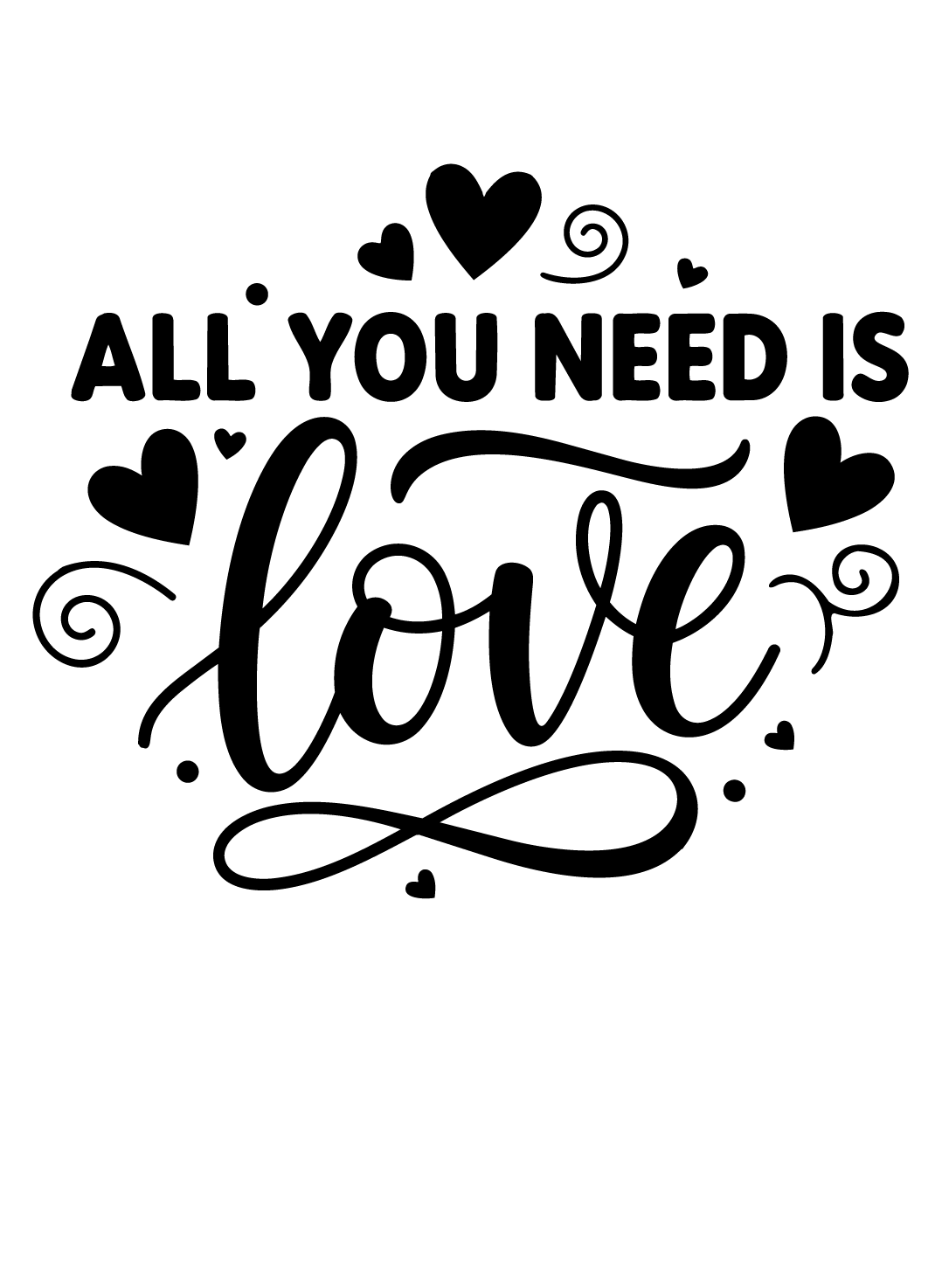 proWIN KRISTALL - "All you need is love"