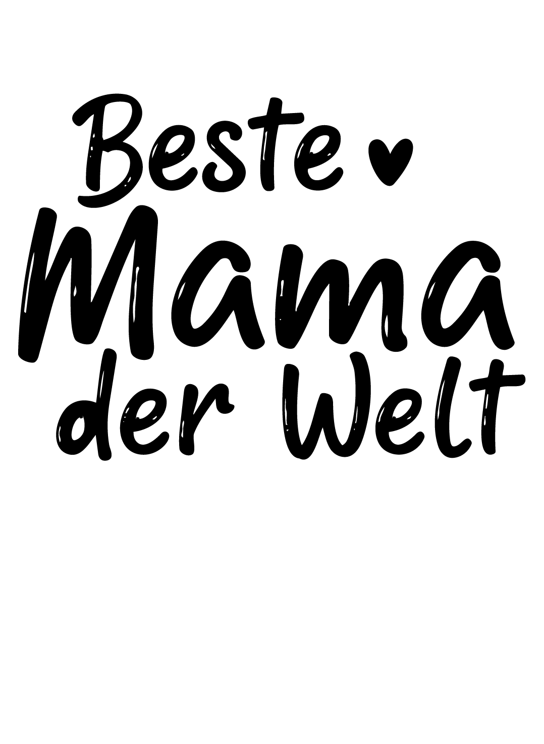 proWIN KRISTALL - "Beste Mama der Welt"