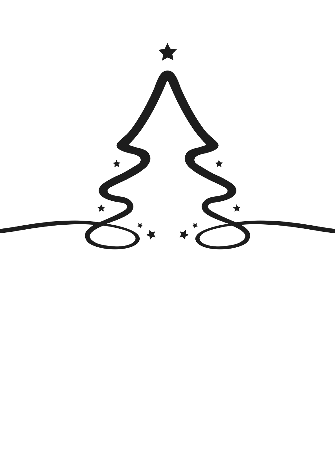 proWIN KRISTALL - Weihnachten Tanne