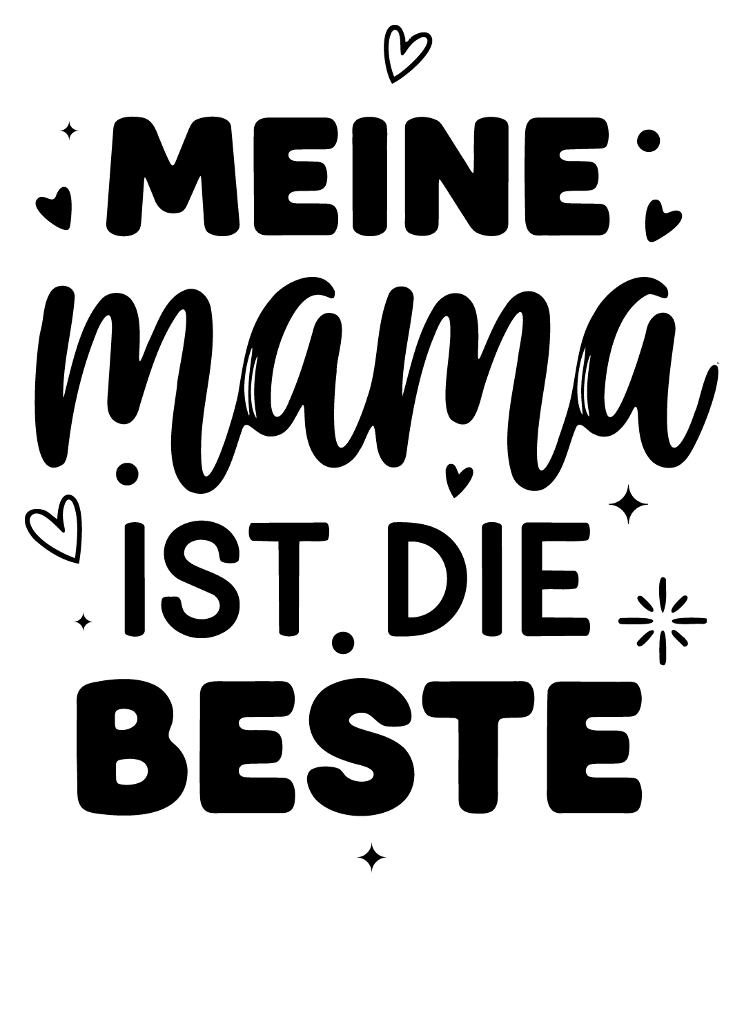 proWIN KRISTALL - "Meine Mama ist die Beste"