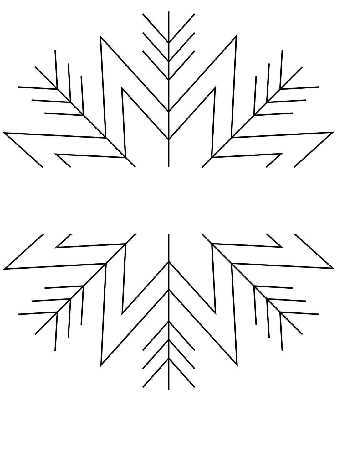 proWIN KRISTALL - Weihnachten Schneeflocke